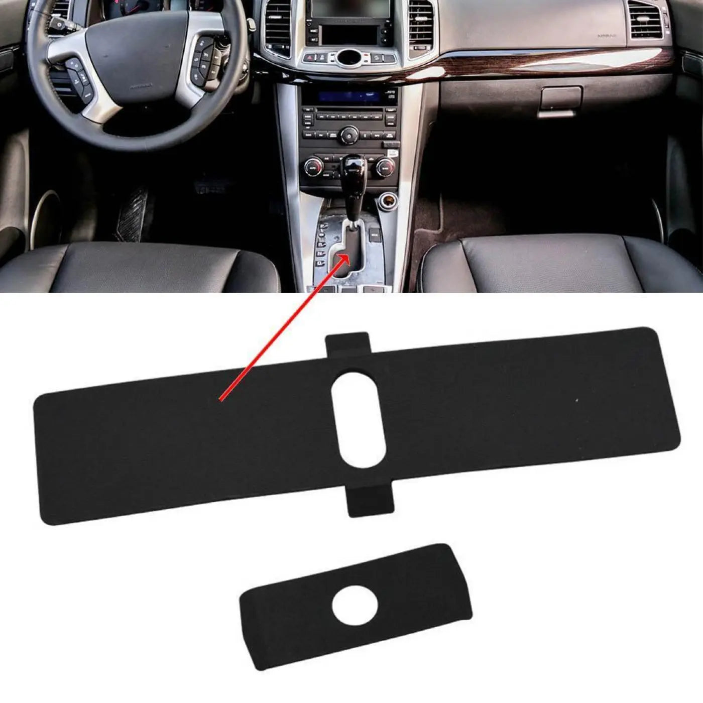 Gear Shift Cover Lever Panel Rubber Chevrolet Captiva 2008-2010 2011-2017