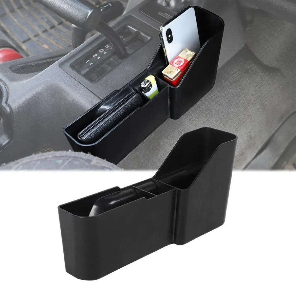 Gear Shifter Pocket Storage Box Tray Organizer Jeep Wrangler Tj 1997-2006