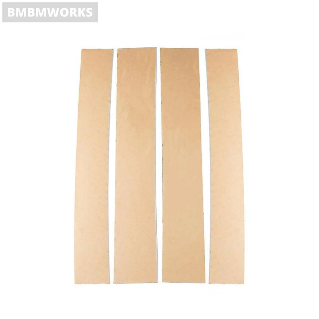 Glossy Black Pillar Posts Window Cover Trims Sticker Cadillac Escalade 2007-2014