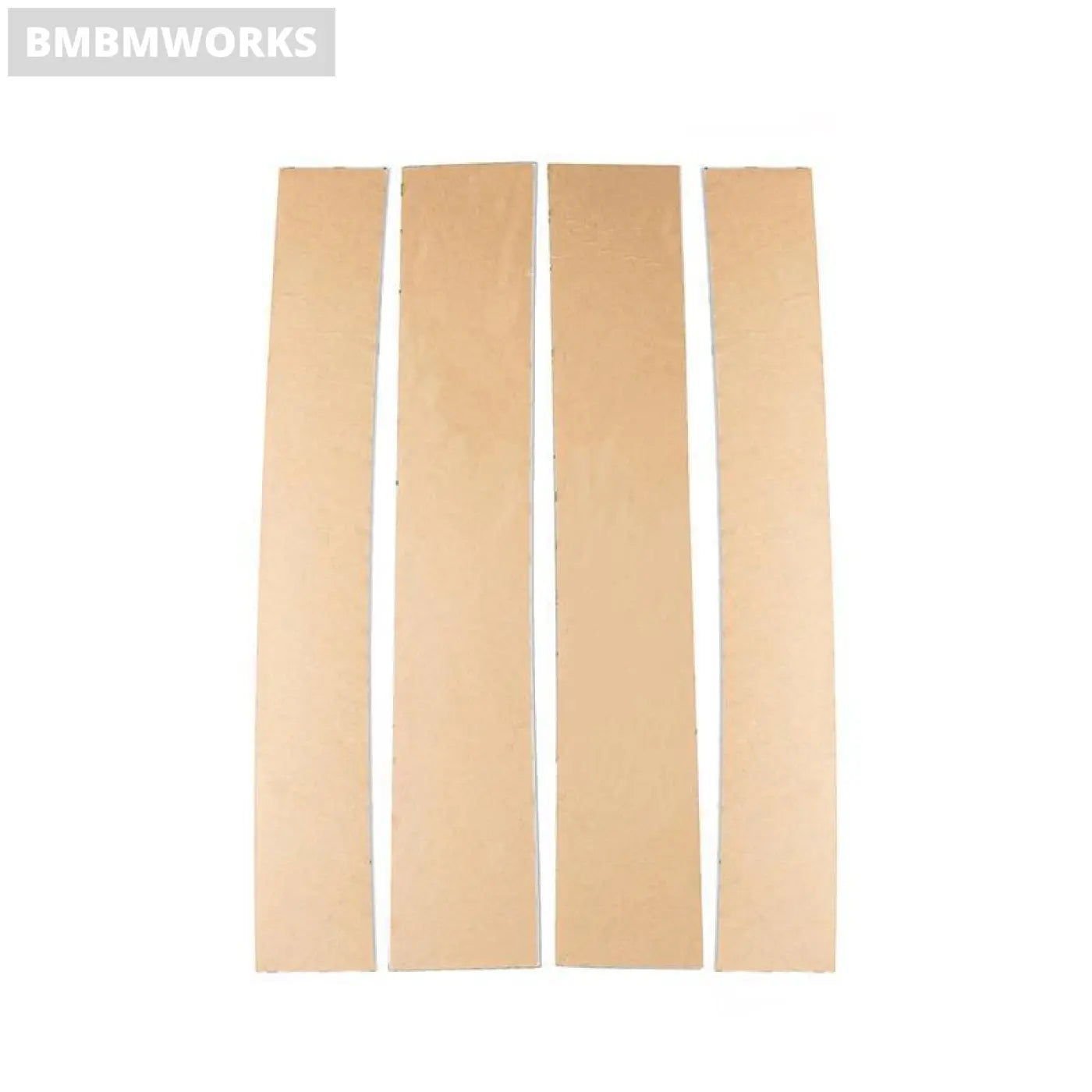 Glossy Black Pillar Posts Window Cover Trims Sticker Cadillac Escalade 2007-2014