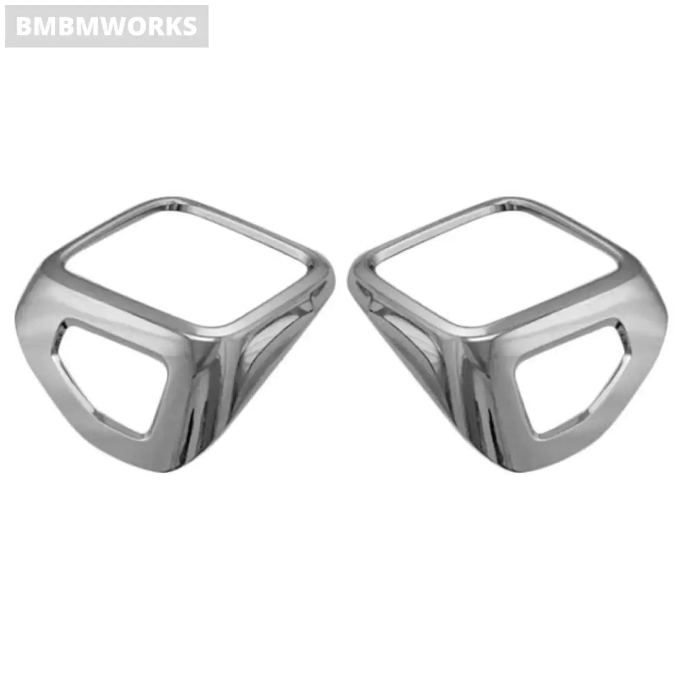 Glossy Chrome Tail Light Cover Guard Rear Lamp Jeep Renegade 2015 2016 2017 2018