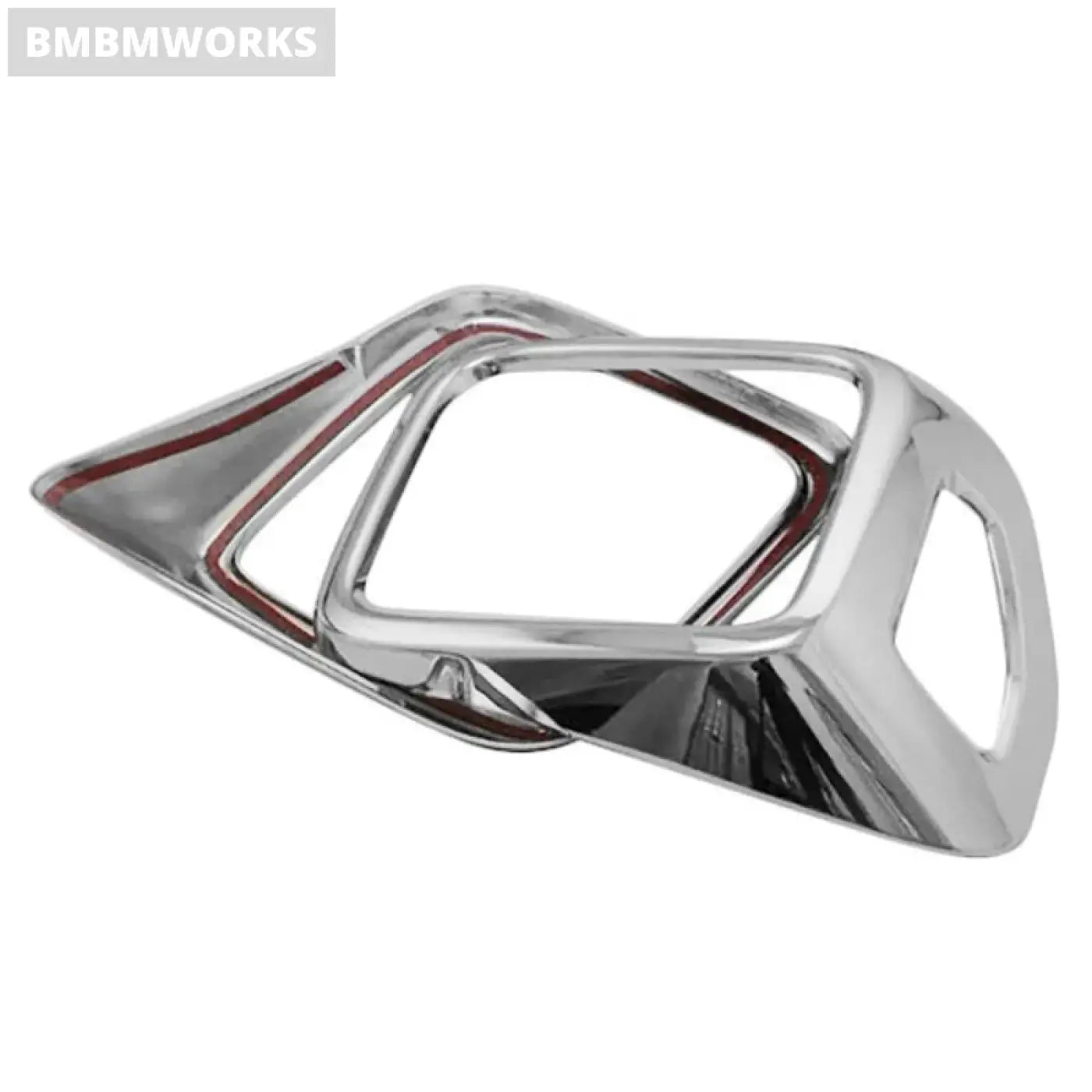 Glossy Chrome Tail Light Cover Guard Rear Lamp Jeep Renegade 2015 2016 2017 2018