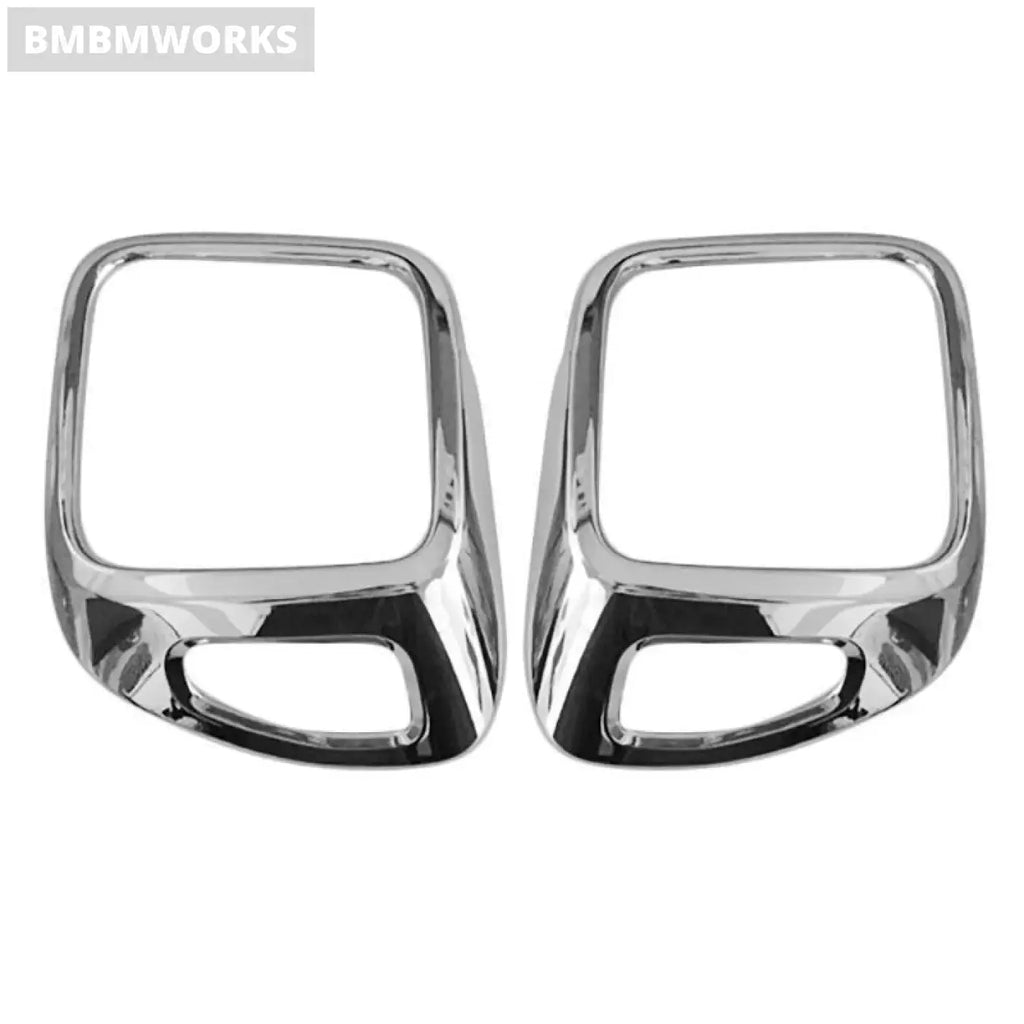 Glossy Chrome Tail Light Cover Guard Rear Lamp Jeep Renegade 2015 2016 2017 2018