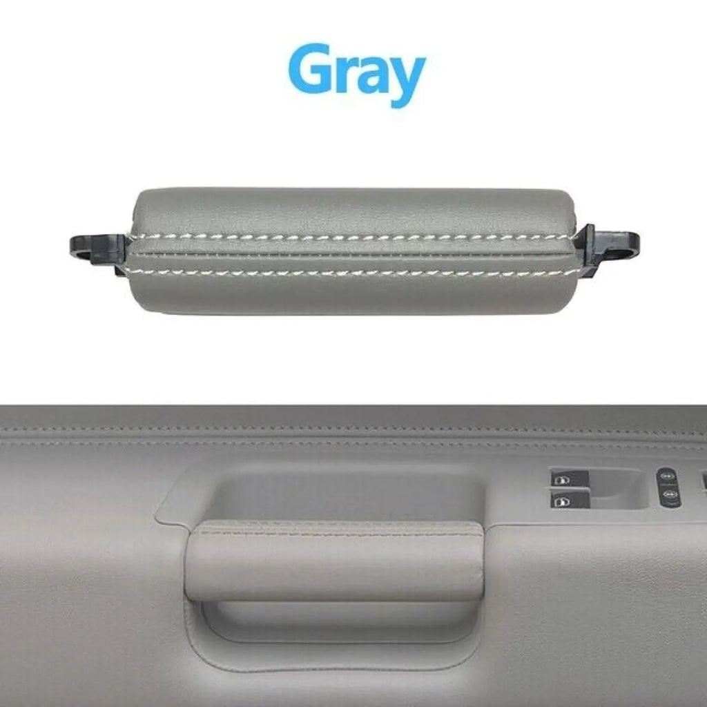 Gray Interior Door Left Right Driver Leather Pull Handle Vw Volkswagen Touareg