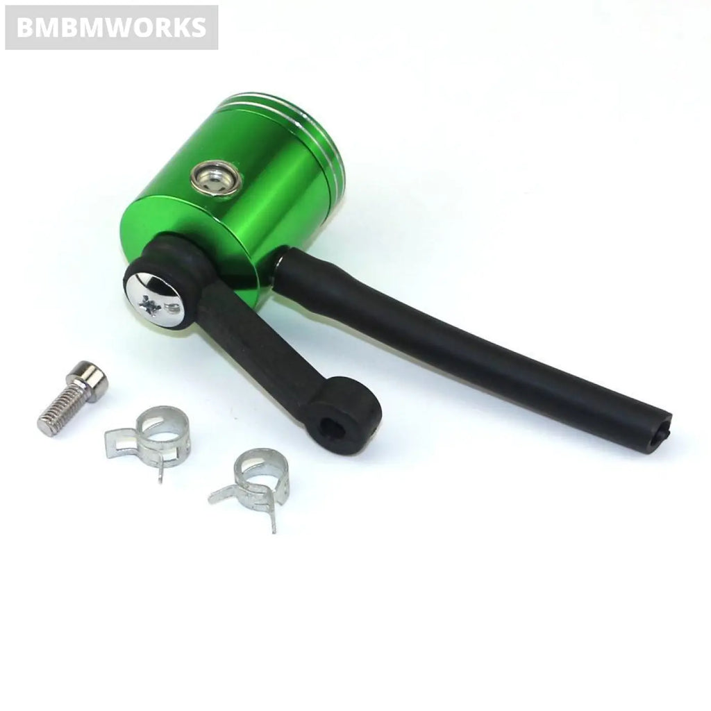 Green Master Cylinder Hydraulic Oil Reservoir Tank Front Brake Clutch Kawasaki