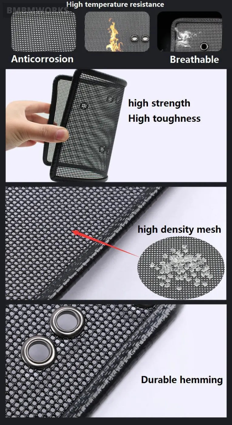 Grille Insect Screening Mesh Toyota Land Cruiser Prado Fj 150 2018-2021