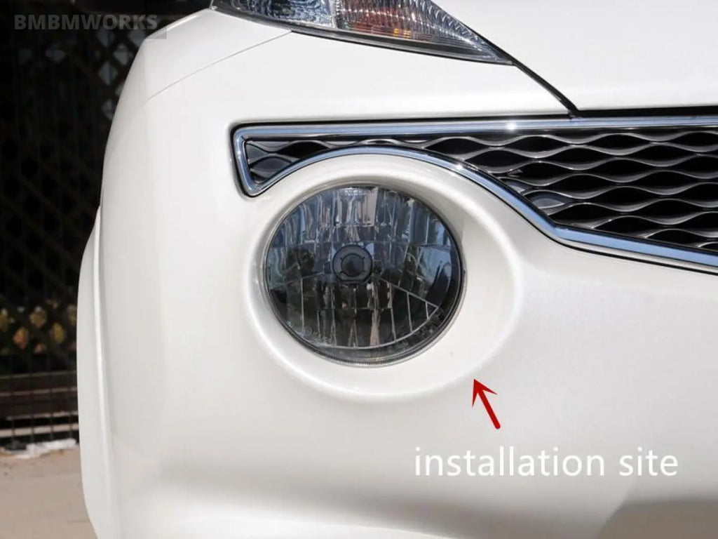 Headlight Cover Ring Chrome Accessories For Nissan Juke 2011 2012 2013 2014