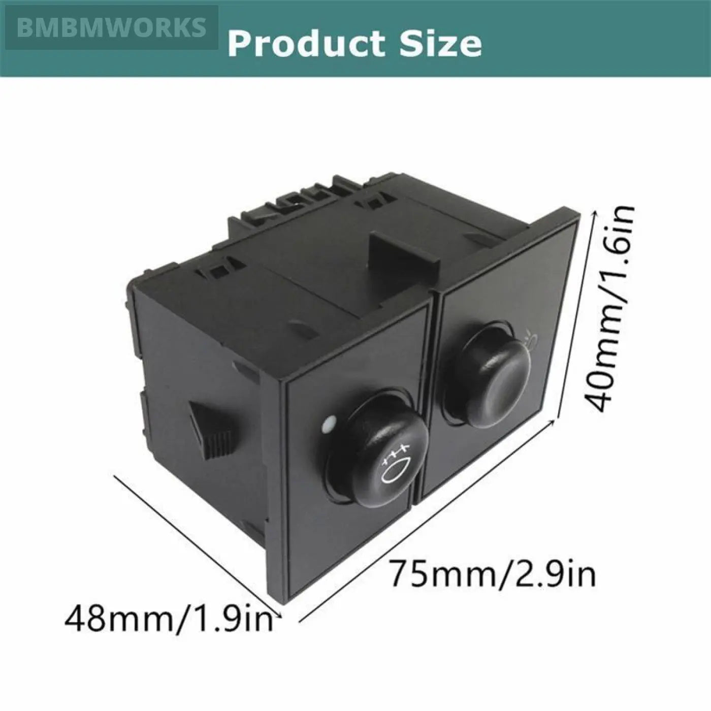 Headlight Fog Lamp Control Switch Gmc Sierra Yukon 2003-06 Chevrolet Silverado