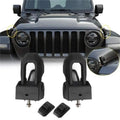 Hood Lock Catch Bracket Latches Buckle Jeep Wrangler Jk Jku Sahara 2007-2019