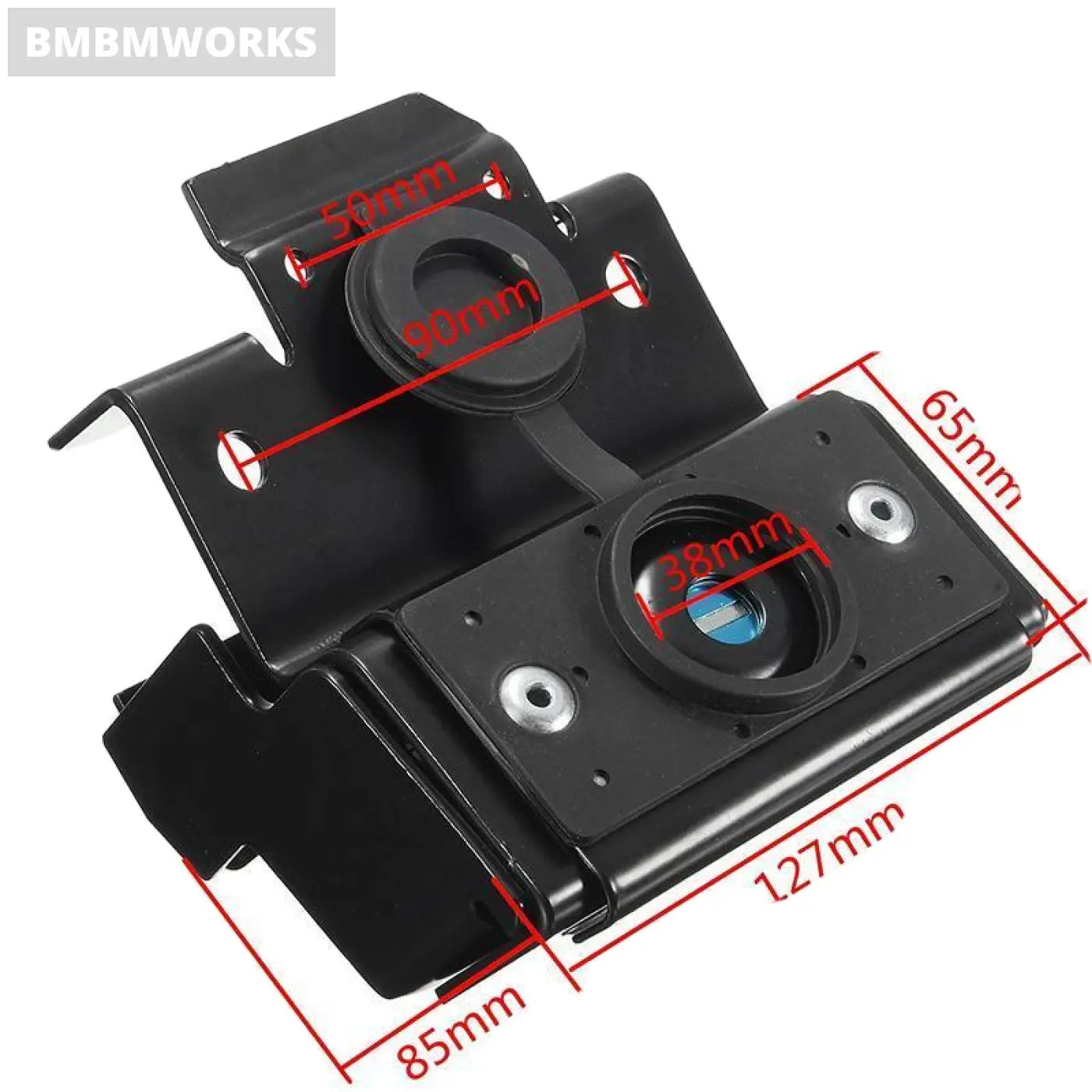 Hood Lock Front Engine Cover Kit Anti Theft Grille Jeep Wrangler Jk 2007-17