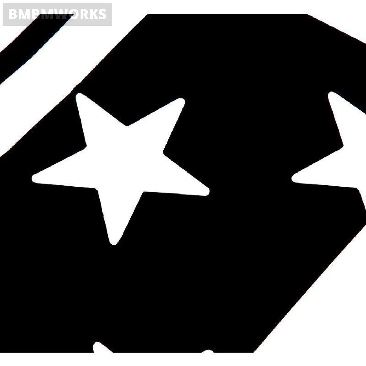Hood Panel Front Cover Decorative Sticker Set Chevrolet Corvette C7 2014-2019