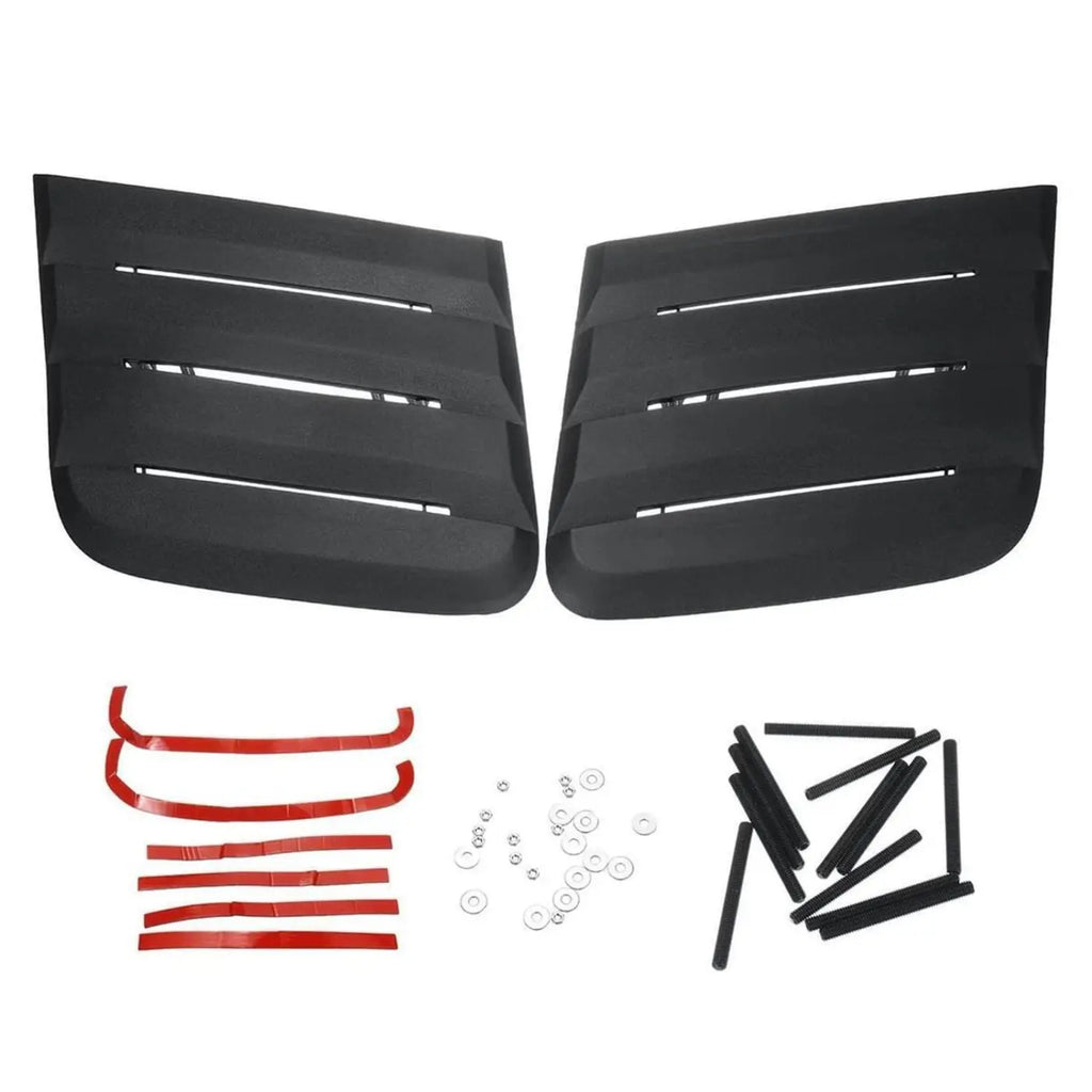 Hood Vent Heat Extractor Air Intake Trim Ford Mustang Gt Ecoboost 2018-2019