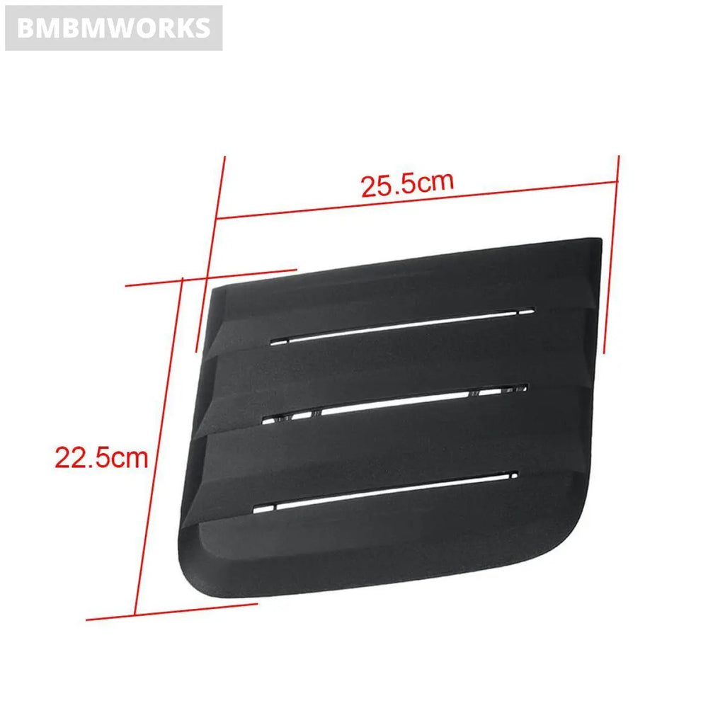 Hood Vent Heat Extractor Air Intake Trim Ford Mustang Gt Ecoboost 2018-2019