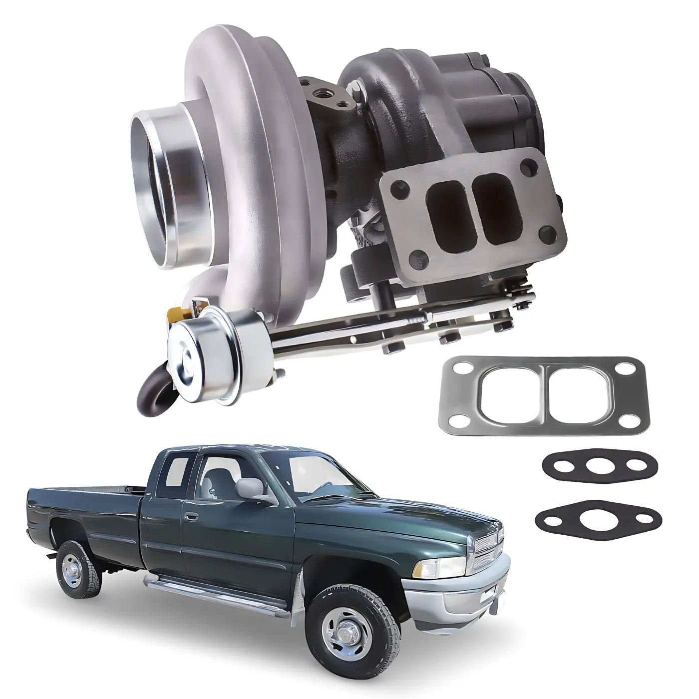 HX35 HX35W Turbocharger for Dodge Cummins 6BTAA 5.9L Diesel Truck (1999-2002)