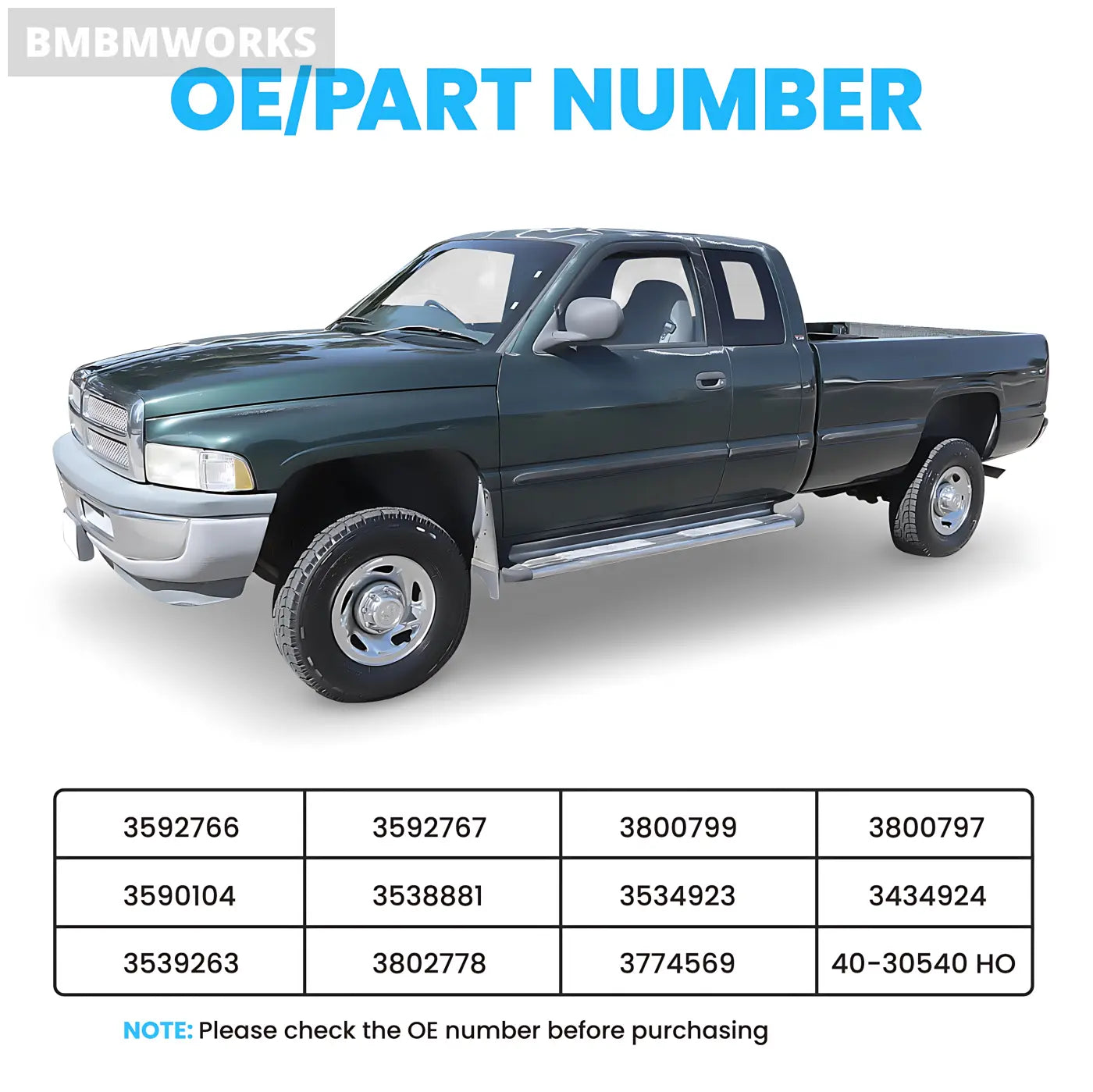 HX35 HX35W Turbocharger for Dodge Cummins 6BTAA 5.9L Diesel Truck (1999-2002)