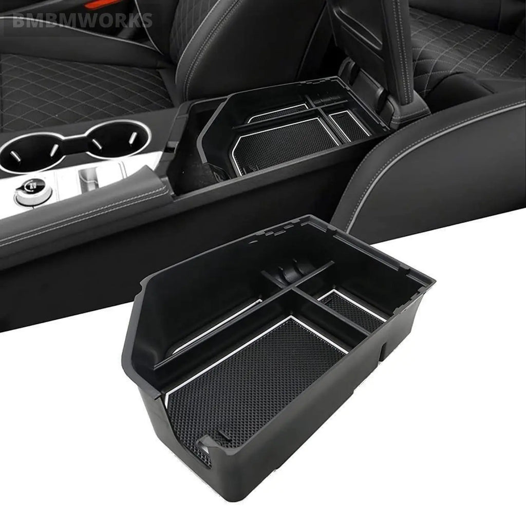 Interior Armrest Storage Box Central Console Holder Genesis Gv70 2021 2022