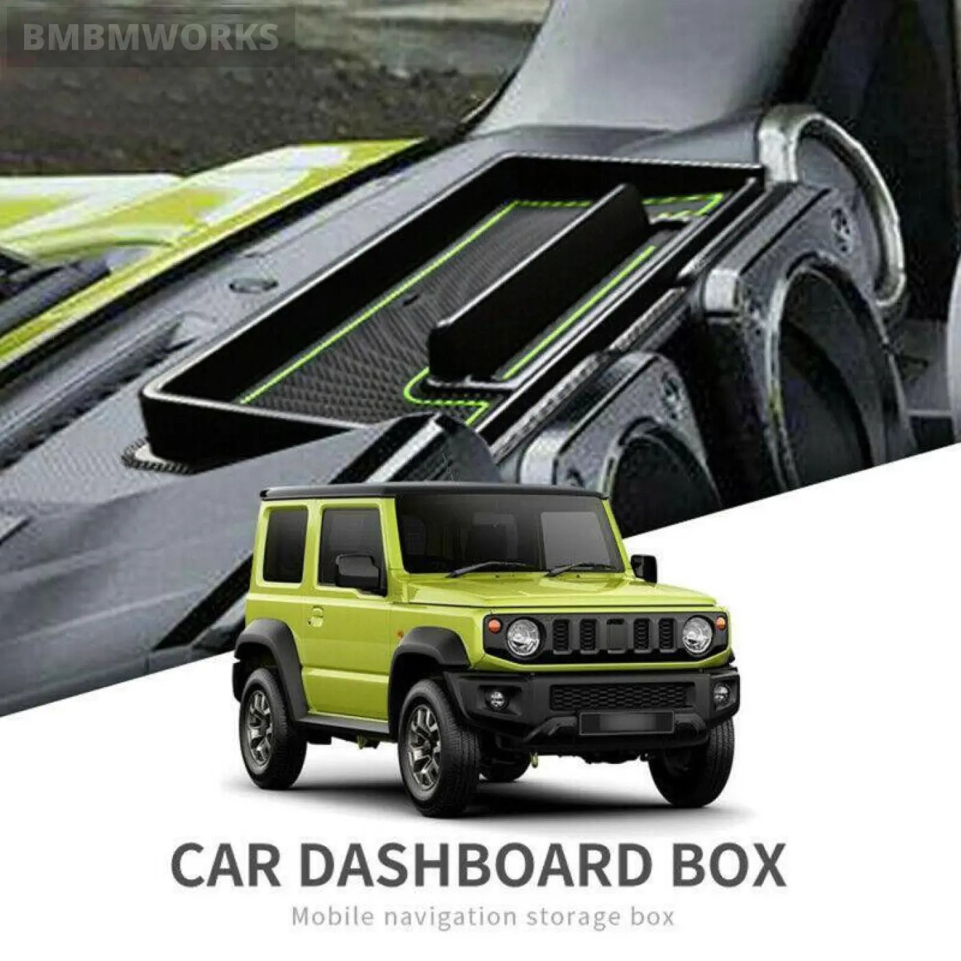 Interior Dashboard Storage Box Tray Holder Suzuki Jimny Jb64 Jb74 Waterproof