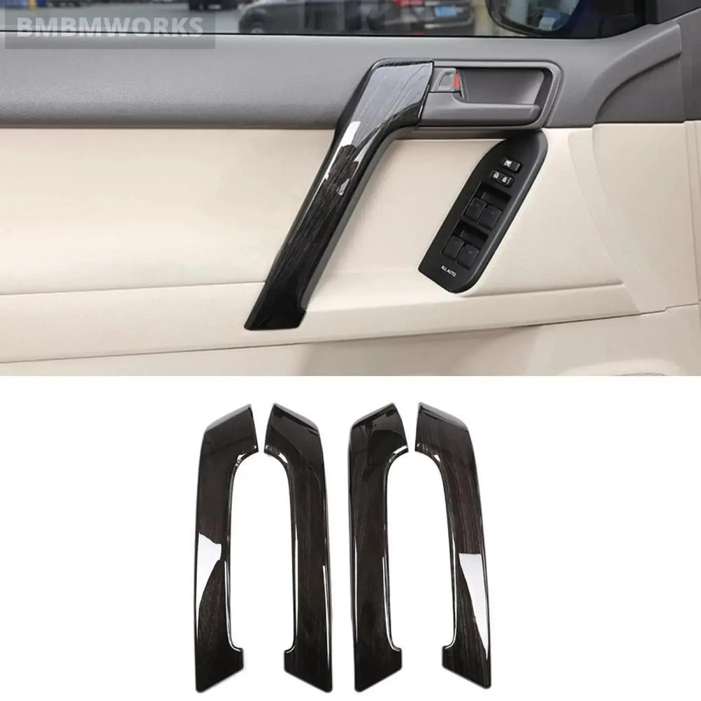 Interior Door Handle Trim Toyota Land Cruiser Prado Fj150 150 2010-2018