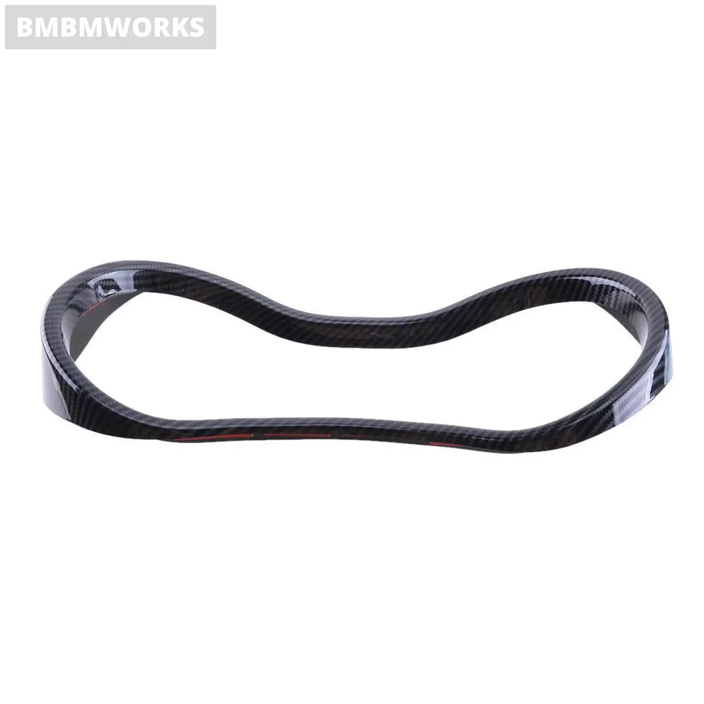 Interior Front Dashboard Frame Trim Cover Carbon Fiber Dodge Durango 2014-2020