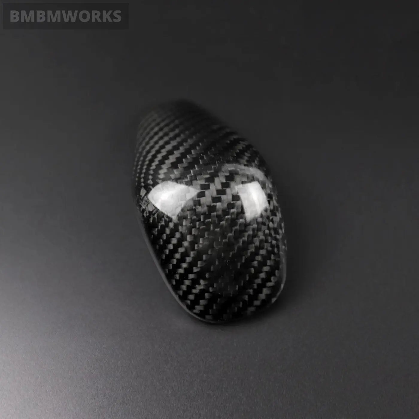 Interior Gear Shift Head Knob Cover Audi A6 C7 A7 4G8 Abs Carbon Fiber Texture