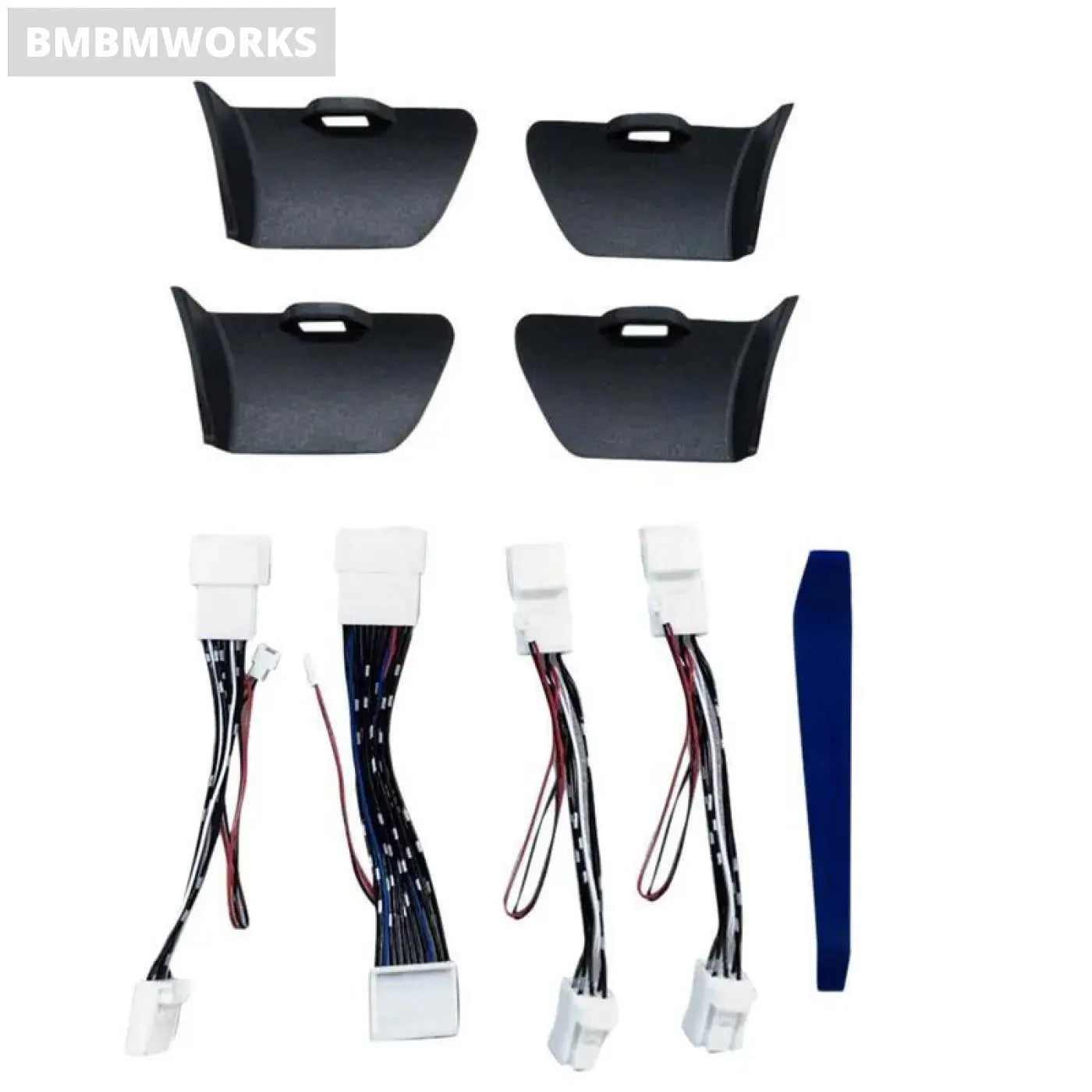Interior Led Blue Door Bowl Handle Frame Light Toyota Highlander 2015-2021