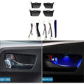 Interior Led Blue Door Bowl Handle Frame Light Toyota Highlander 2015-2021