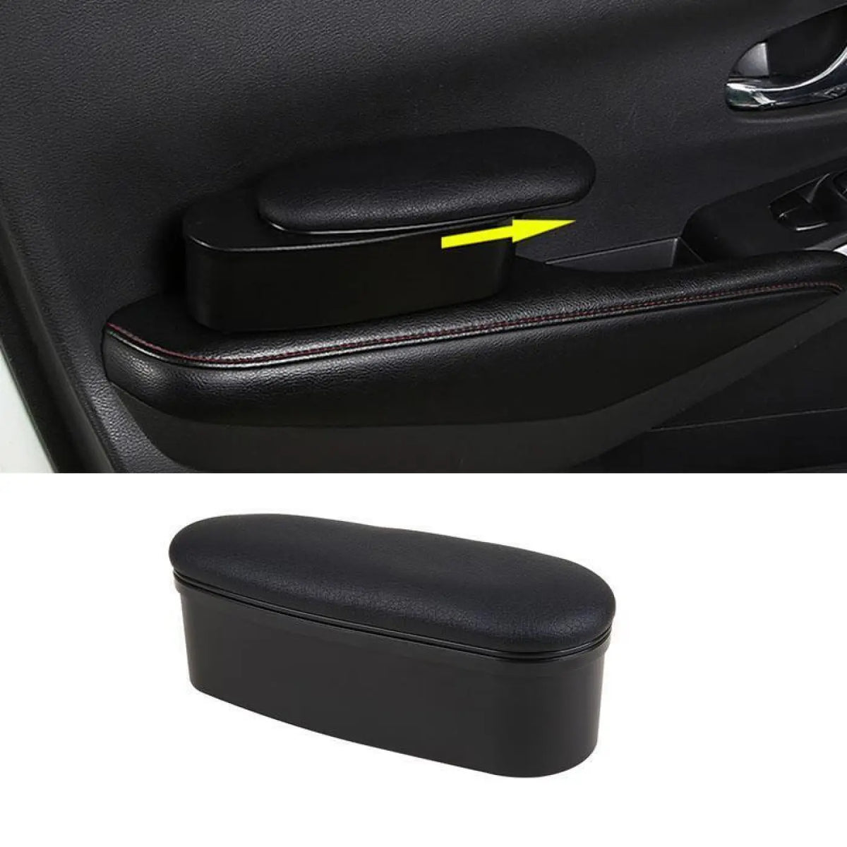 Interior Left Elbow Support Door Storage Box Height Pad Seat Armrest
