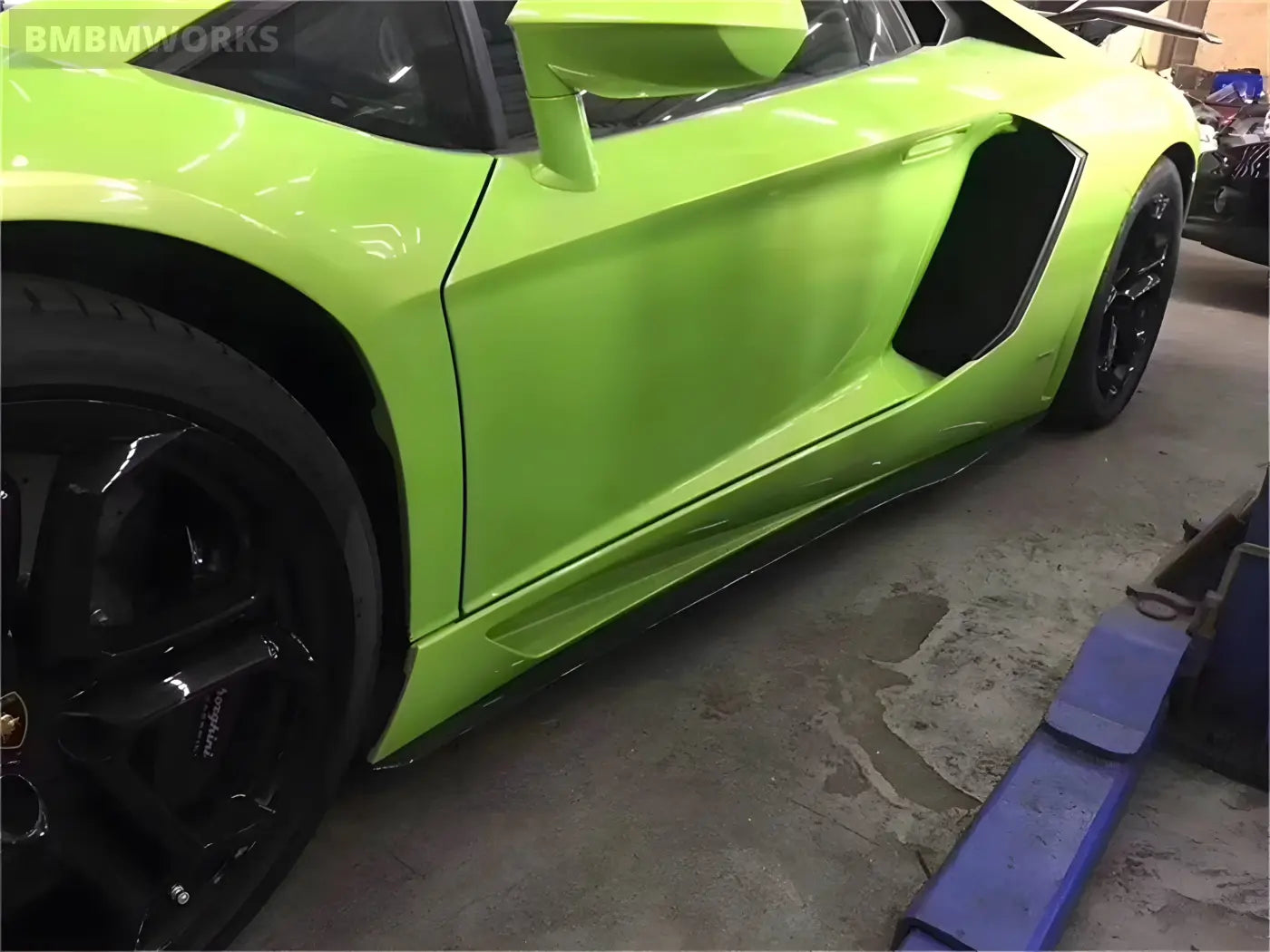 Lamborghini Aventador LP700 DC-Style Carbon Fiber Side Skirt Body Kit Body Kits & Performance 4