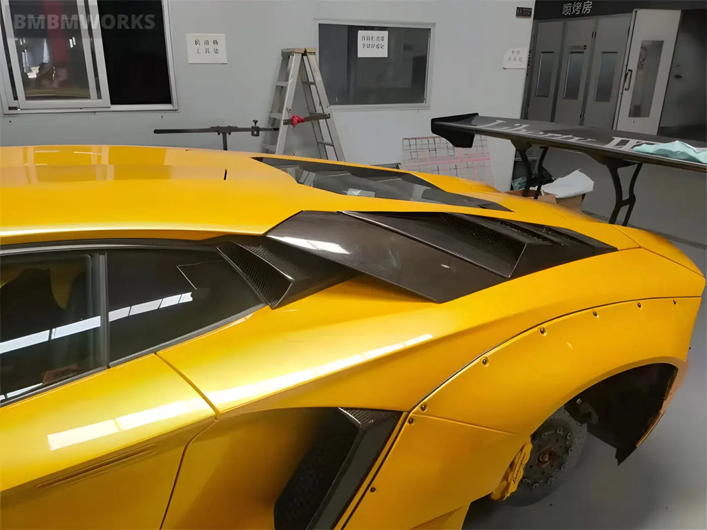 Lamborghini Aventador LP700/LP720/LP750 Carbon Fiber Rear Engine Vent Body Kit Body Kits & Performance 4