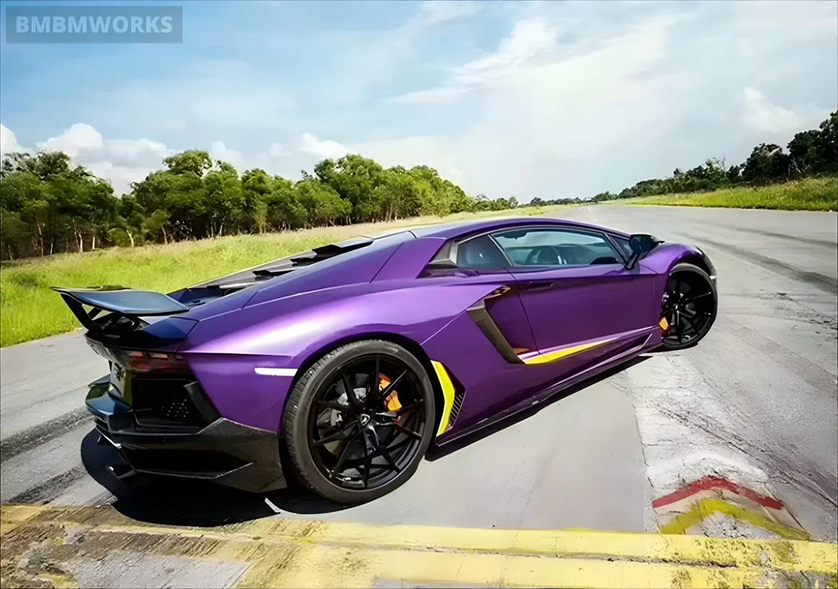 Lamborghini Aventador LP700/LP720/LP750 Full Carbon Fiber Body Kit (Front Lip Rear Diffuser Spoiler Side Skirts) Body