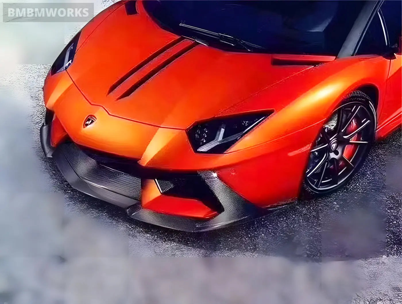 Lamborghini Aventador LP700/LP750 Carbon Fiber Front Bumper Lower Lip Body Kit Body Kits & Performance 4