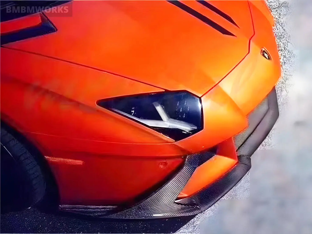Lamborghini Aventador LP700/LP750 Carbon Fiber Front Bumper Lower Lip Body Kit Body Kits & Performance 4