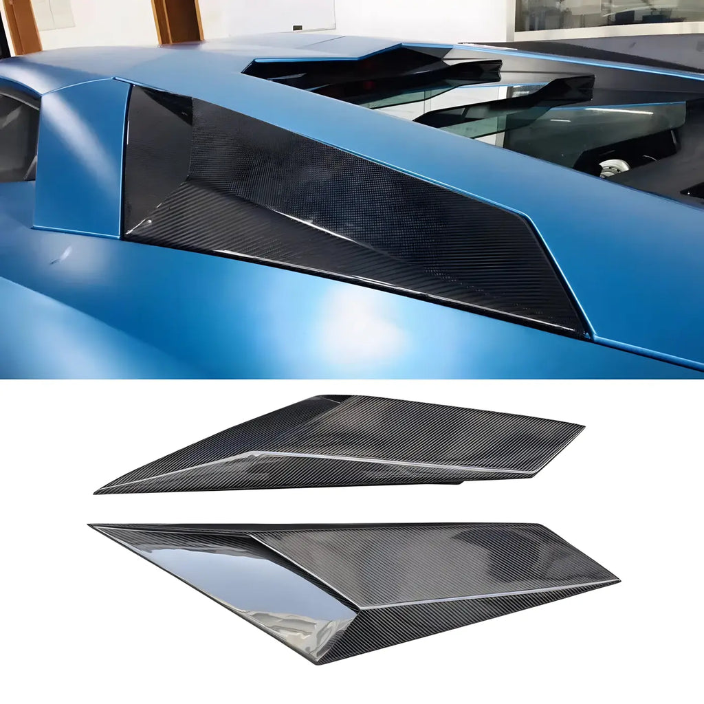 Lamborghini Aventador LP720/LP700/LP750 Carbon Fiber Rear Side Vent Air Cover Trim Body Kits & Performance 4