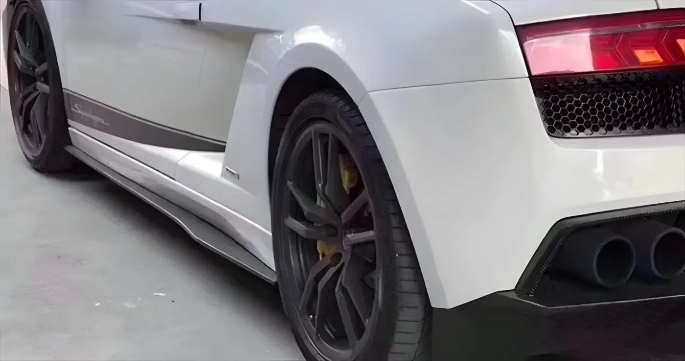 Lamborghini Gallardo LP550/LP560/LP570 Forged Carbon Fiber Side Skirt Body Kit (2004-2012) Body Kits & Performance 4