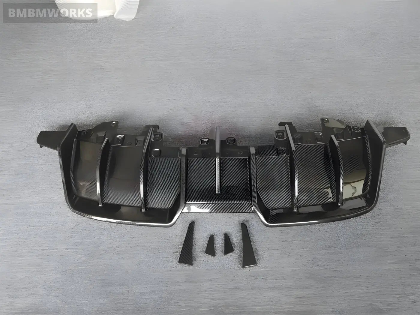 Lamborghini Huracán EVO Carbon Fiber Rear Diffuser Body Kit (2019-2021) Body Kits & Performance 4