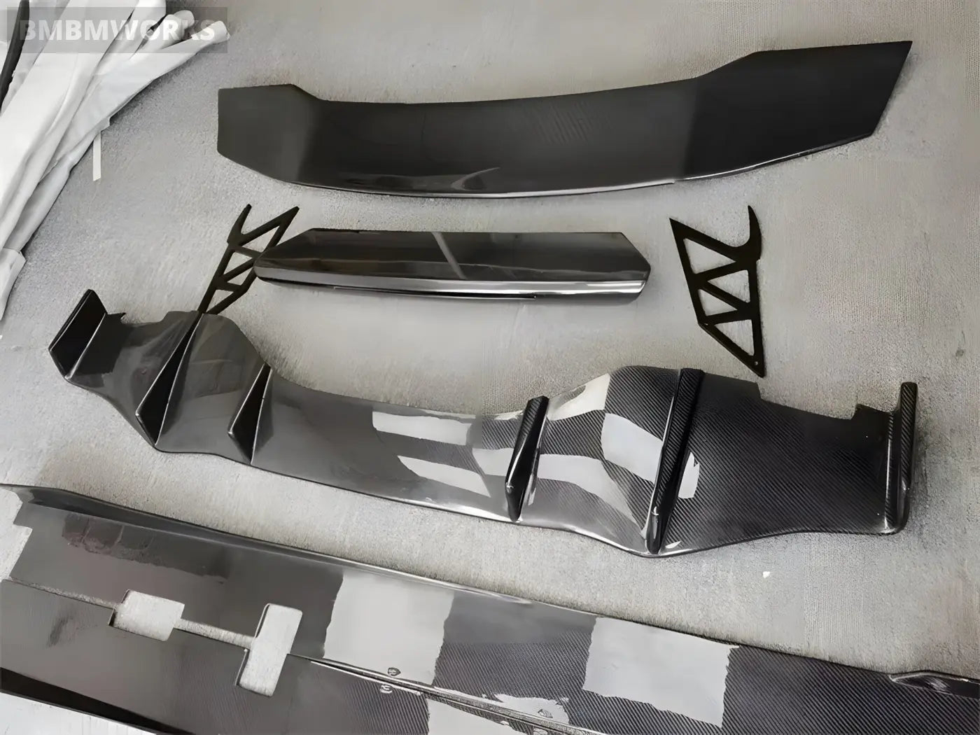 Lamborghini Huracan LP580/LP610 Carbon Fiber Rear Spoiler Wing Body Kits & Performance 4