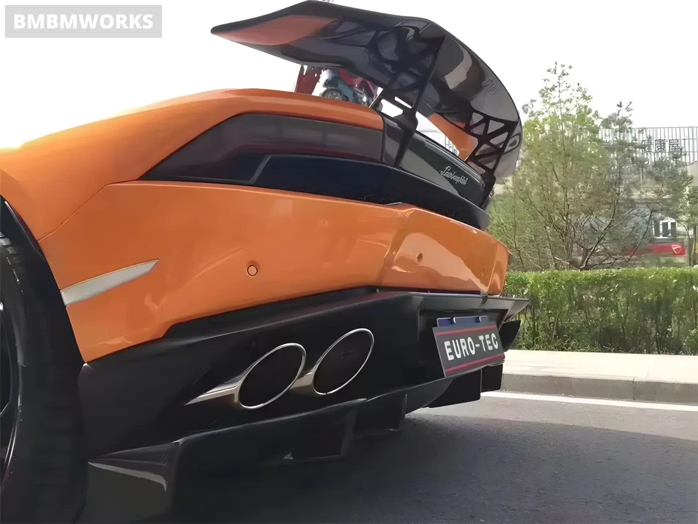 Lamborghini Huracan LP580/LP610 Carbon Fiber Rear Spoiler Wing Body Kits & Performance 4