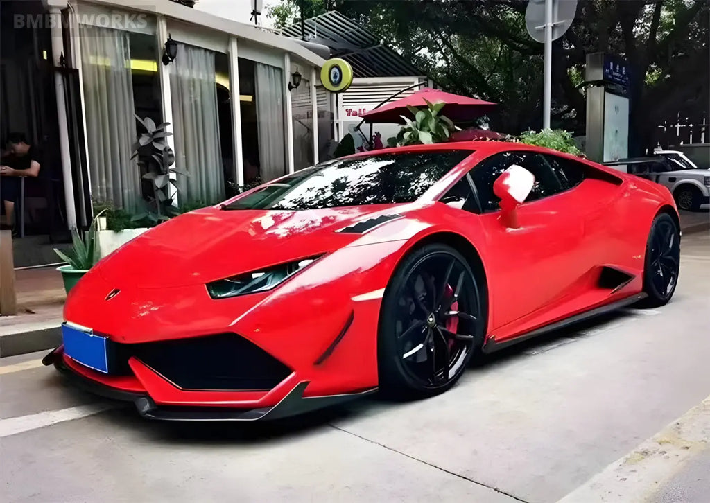 Lamborghini Huracan LP580/LP610 Forged Carbon Fiber Front Lip Bumper Edge Body Kit Body Kits & Performance 4