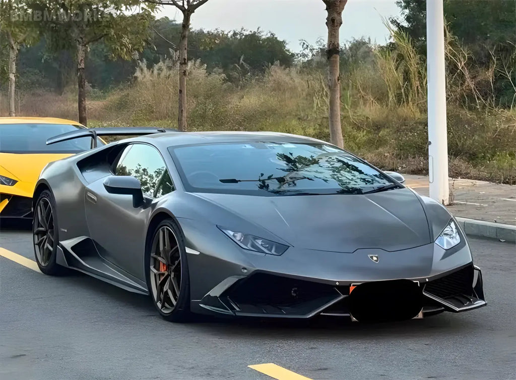 Lamborghini Huracán LP610 Carbon Fiber Front Lip Body Kit (2015-2018) Body Kits & Performance 4