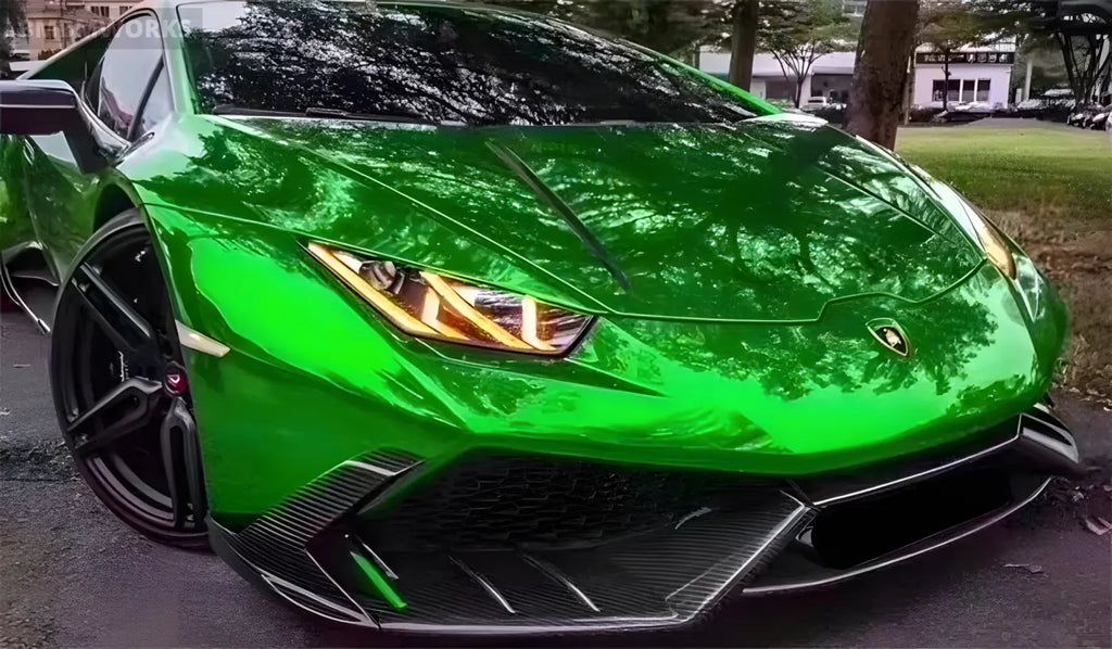Lamborghini Huracán LP610 Carbon Fiber Front Lip Body Kit (2015-2018) Body Kits & Performance 4