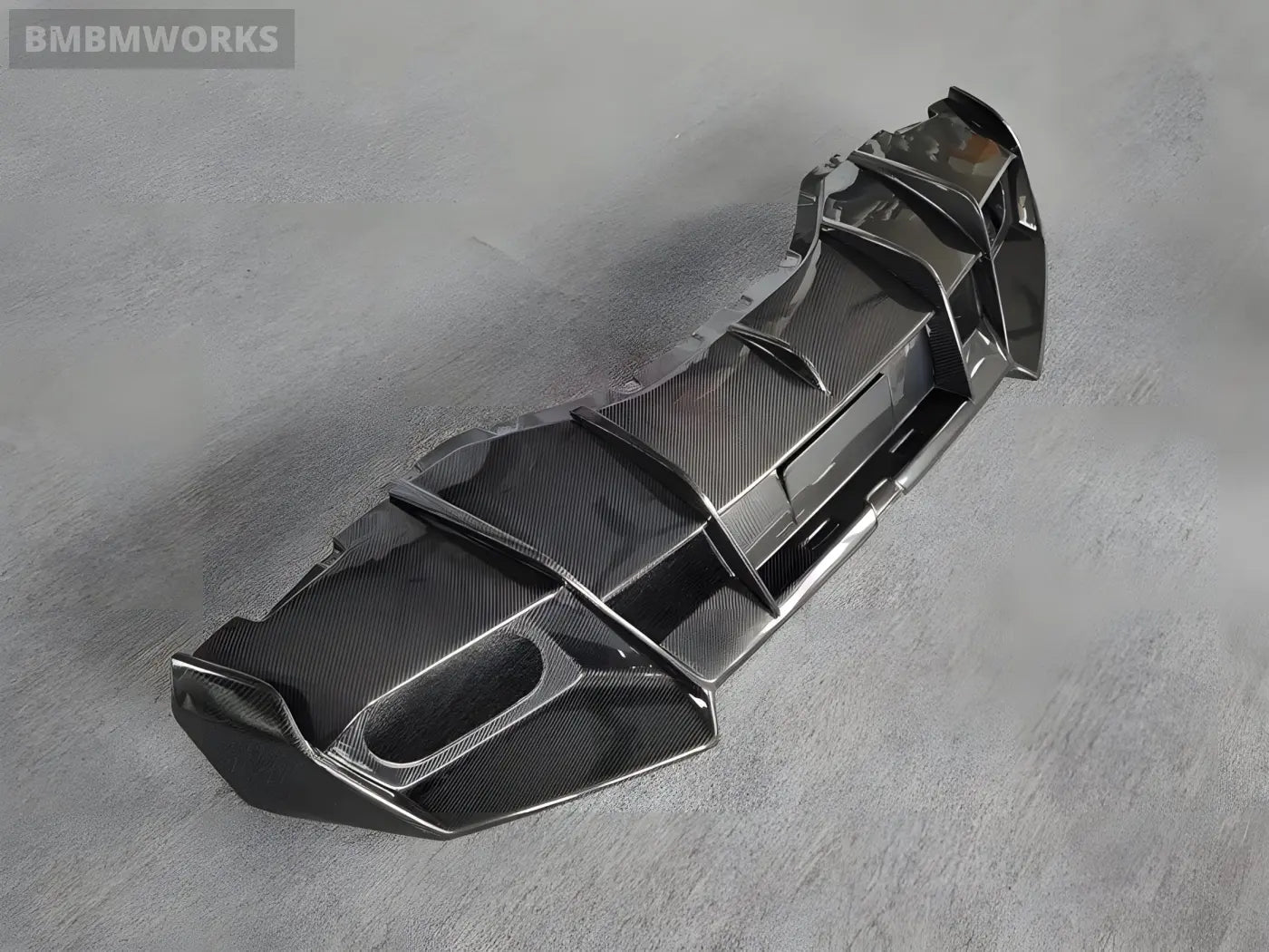 Lamborghini Huracan LP610 Carbon Fiber Rear Lip Diffuser Body Kit Body Kits & Performance 4