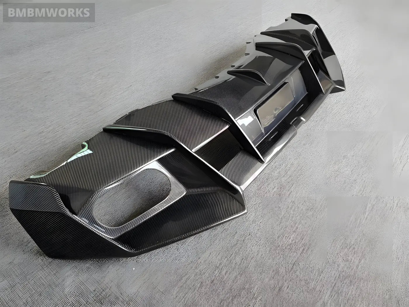 Lamborghini Huracan LP610 Carbon Fiber Rear Lip Diffuser Body Kit Body Kits & Performance 4