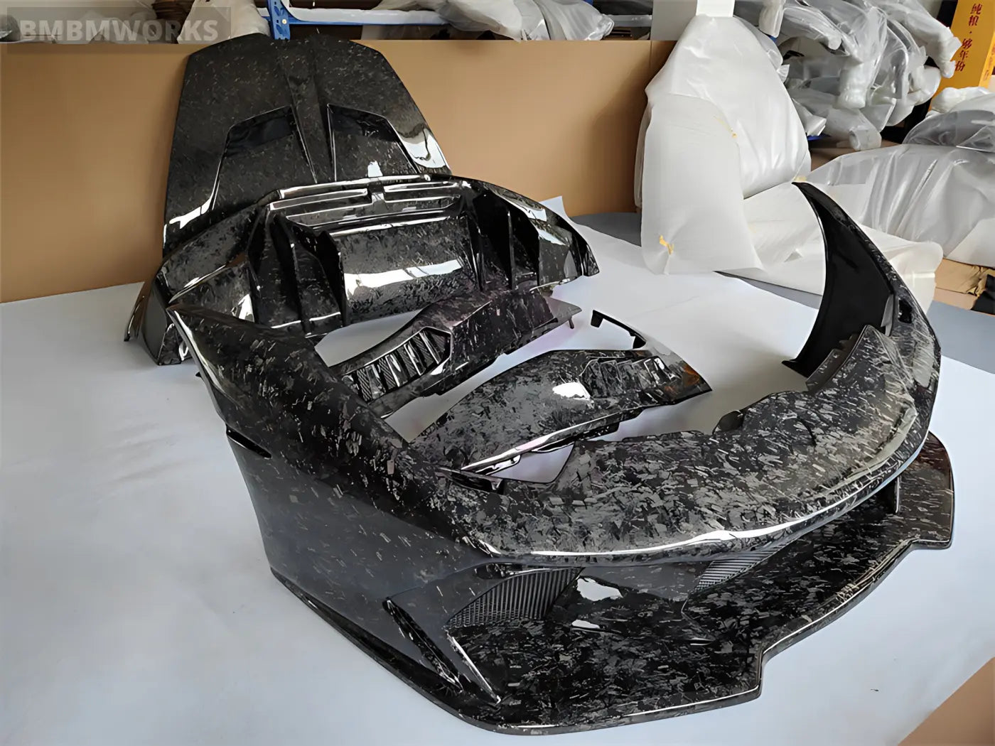 Lamborghini Huracan LP610/LP580 Forged Carbon Fiber Body Kit (Bumper Hood Fenders) Body Kits & Performance