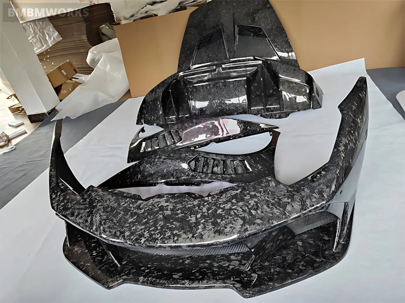 Lamborghini Huracan LP610/LP580 Forged Carbon Fiber Body Kit (Bumper Hood Fenders) Body Kits & Performance