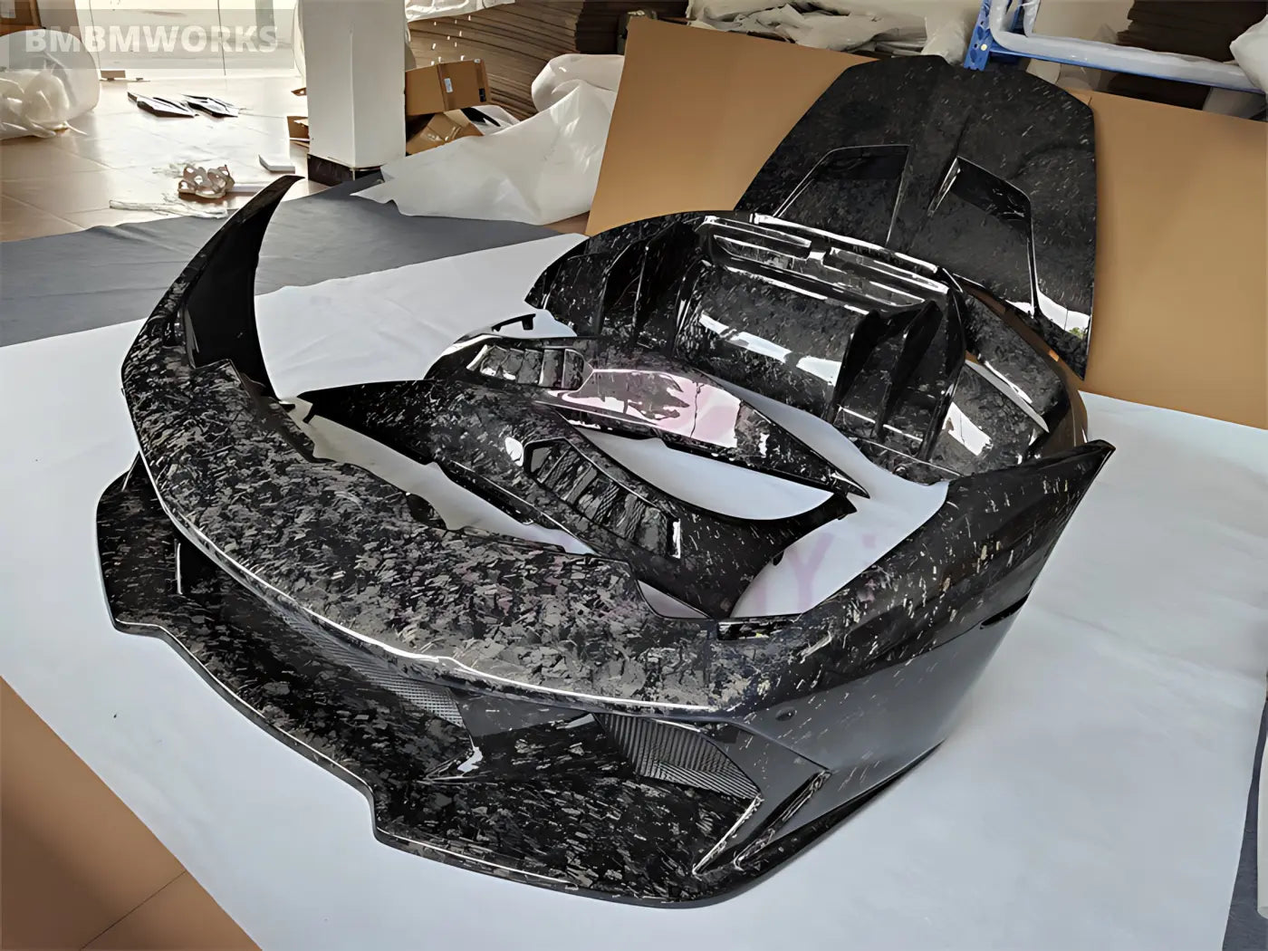 Lamborghini Huracan LP610/LP580 Forged Carbon Fiber Body Kit (Bumper Hood Fenders) Body Kits & Performance