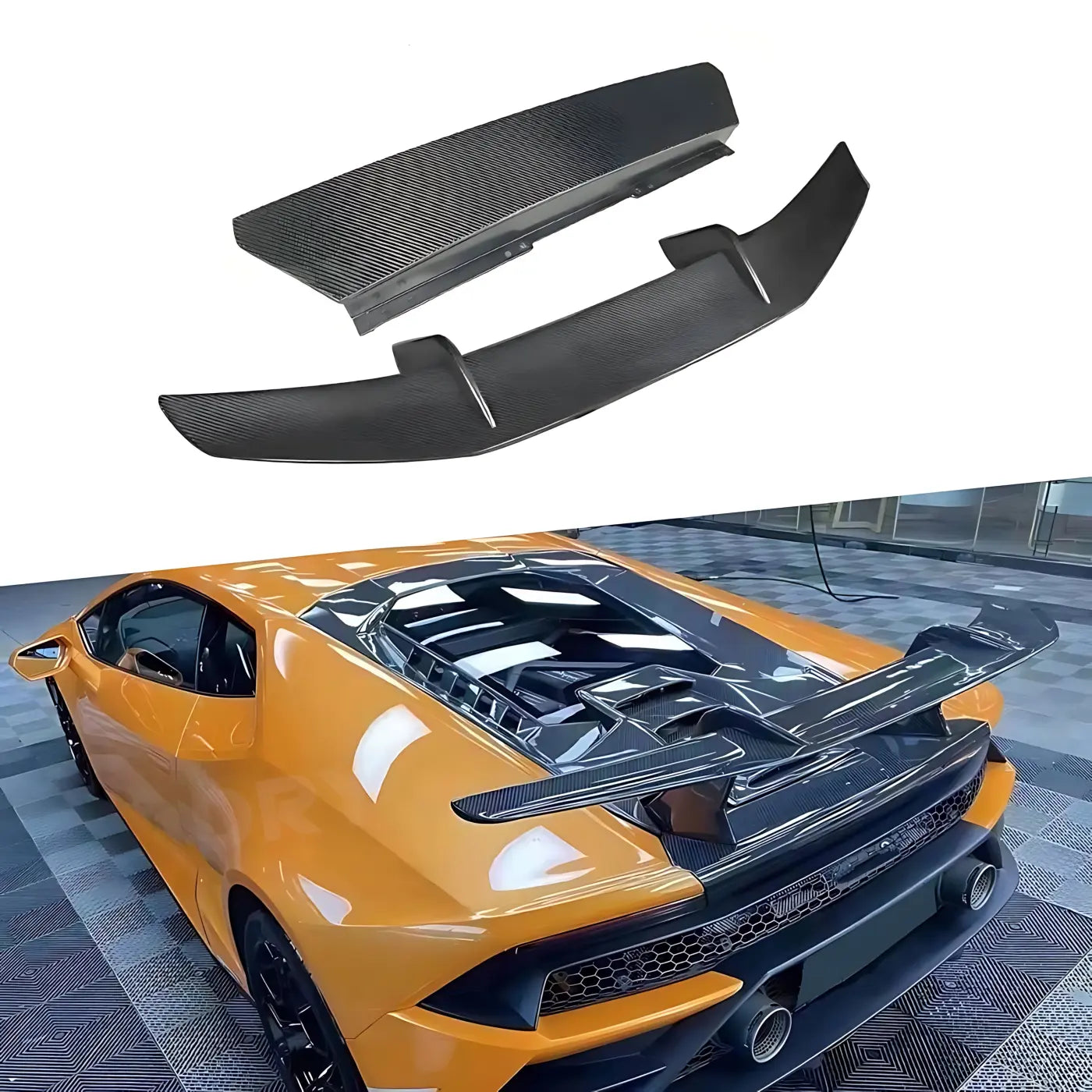 Lamborghini Huracan LP610/LP580 Forged Carbon Fiber Spoiler/Wing Body Kits & Performance