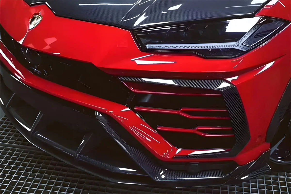 Lamborghini Urus Carbon Fiber Front Lip Diffuser Body Kit Body Kits & Performance 4