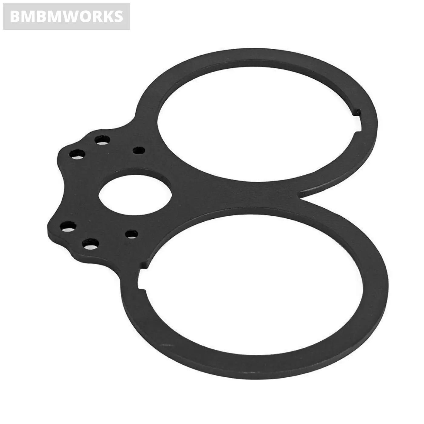 Lay Flat Speedo/Tacho Dash Gauge Clock Bracket Triumph Bonneville/T100/Thruxton