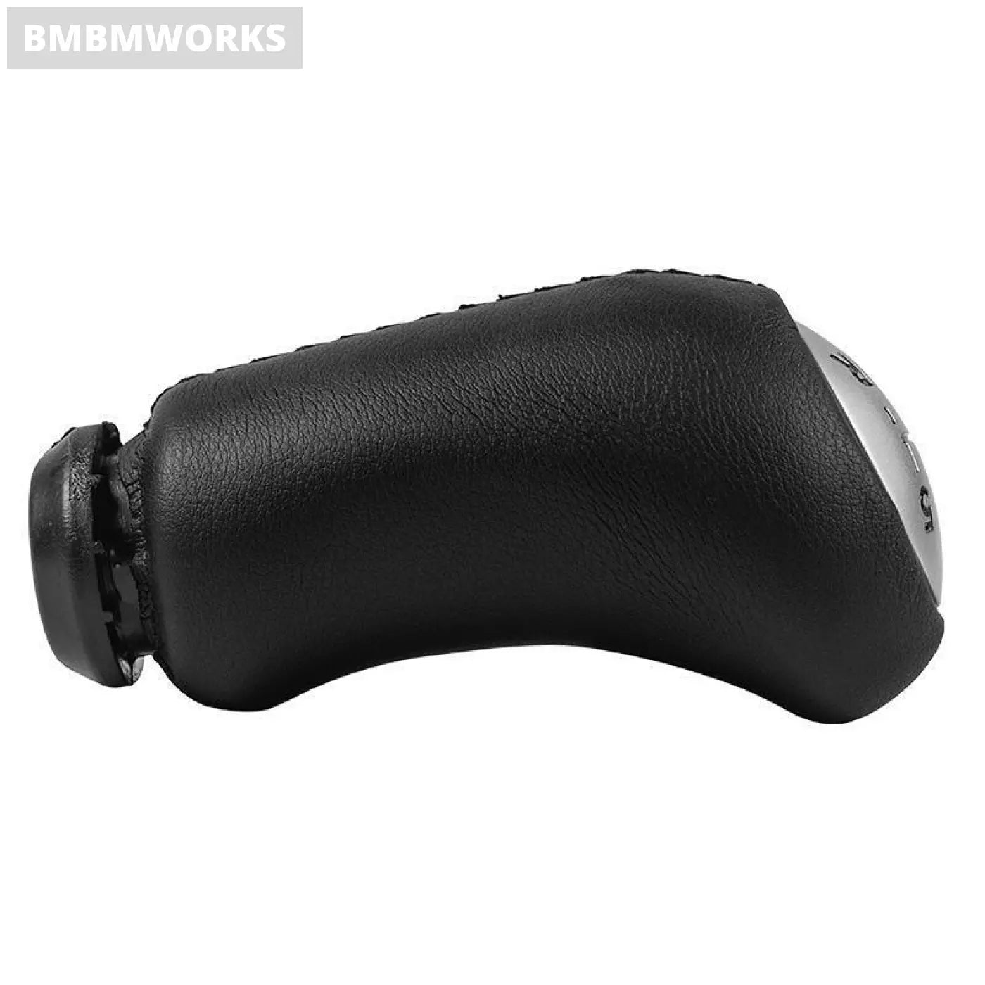 Leather Chrome Gear Shift Knob Lever Shifter Pen Renault Clio 3 Megane 2 Scenic