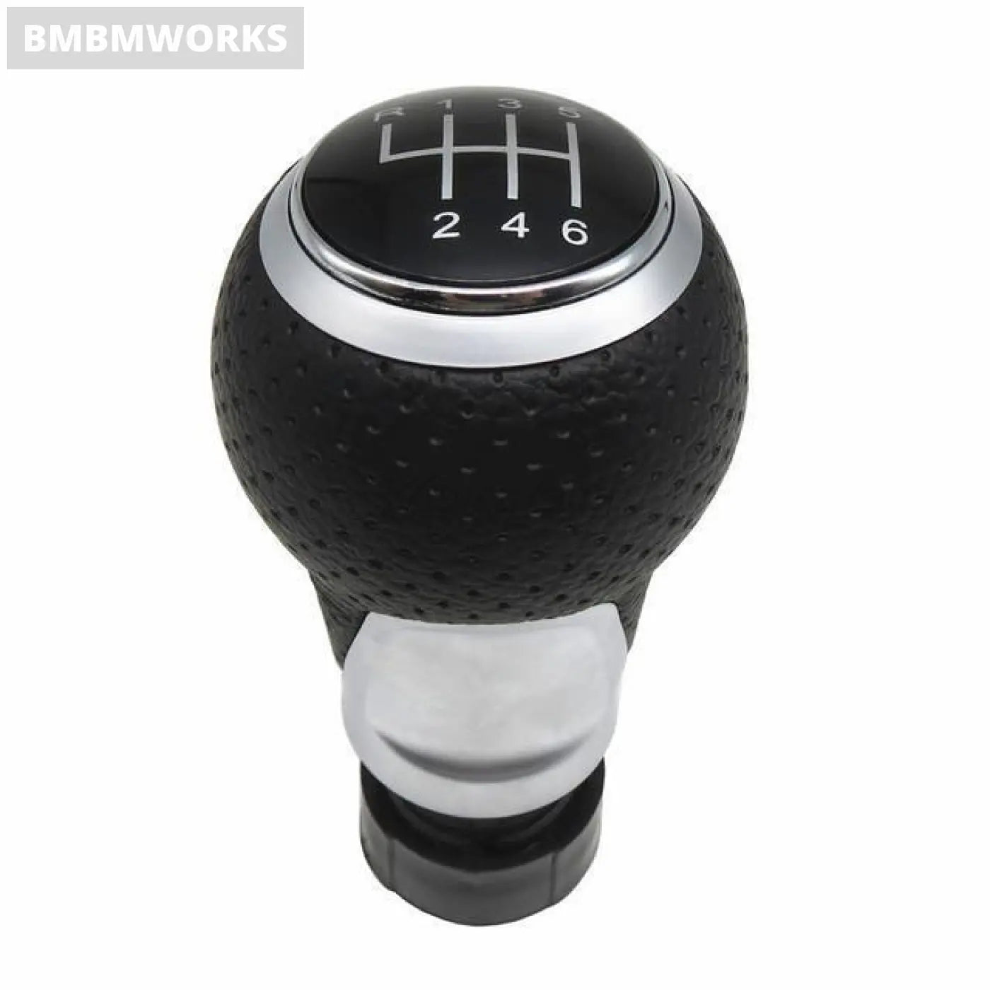 Leather Gear Shift Knob 6 Speed Handle For Audi A3 S3 8P 2003-2013 A4 S4 Q5